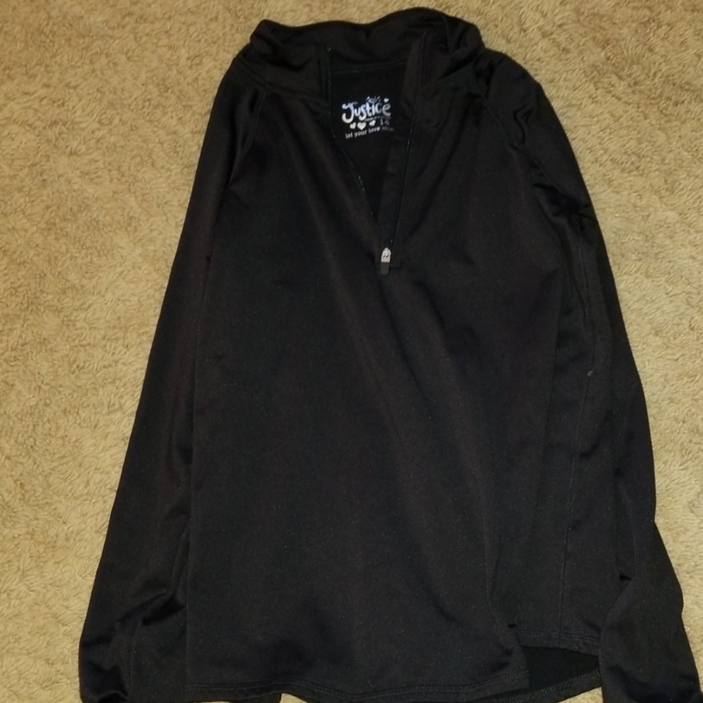 zip up rayon long sleeve